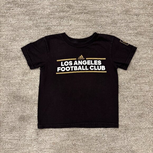Soccer Shirt - Toddler T-Shirt - Size 4 - Los Angeles Football Club - Adidas - Picture 1 of 4